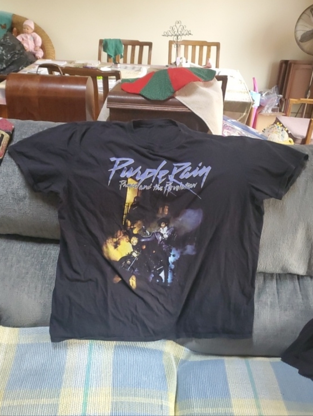 Prince Purple Rain T-Shirt Size L